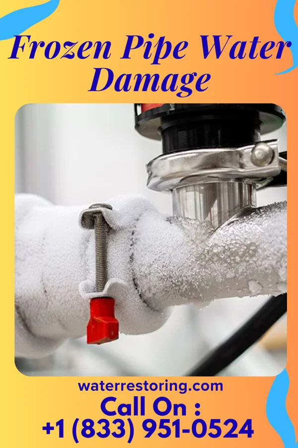 Frozen Pipe Water Damage in Redkey, IN